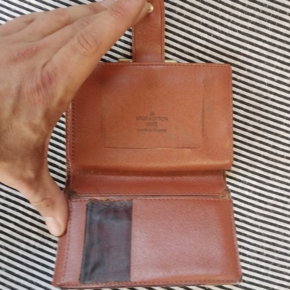 LV monogram coated canvas medium size wallet - Picture 8 of 11